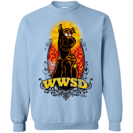 Sweatshirts Light Blue / Small WWSD Crewneck Sweatshirt