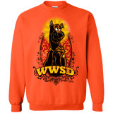 Sweatshirts Orange / Small WWSD Crewneck Sweatshirt