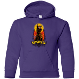 Sweatshirts Purple / YS WWSD Youth Hoodie