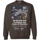 Sweatshirts Dark Chocolate / Small X-Fighter Crewneck Sweatshirt