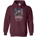 Sweatshirts Maroon / Small X-Fighter Pullover Hoodie