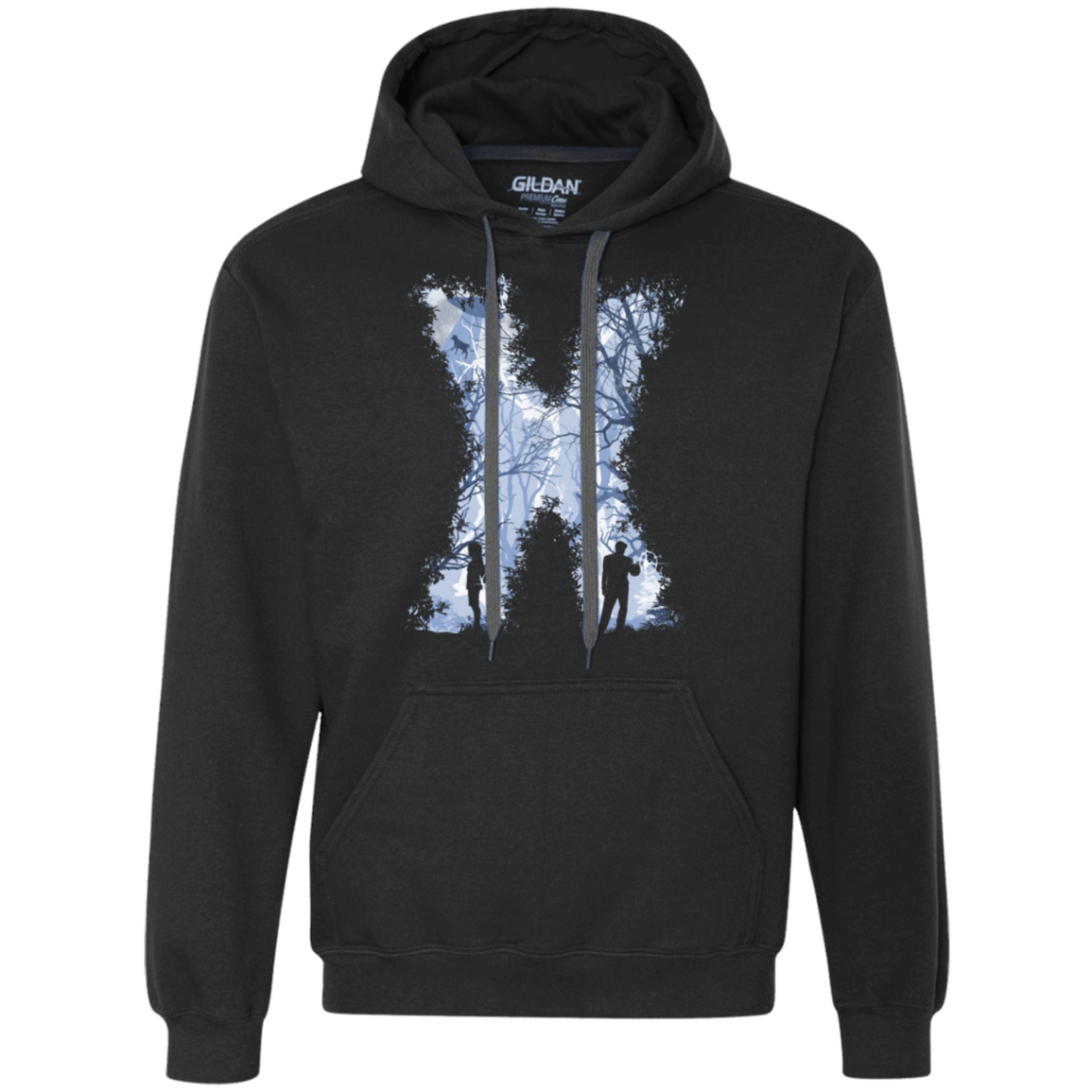 Sweatshirts Black / Small X marks the spot Premium Fleece Hoodie