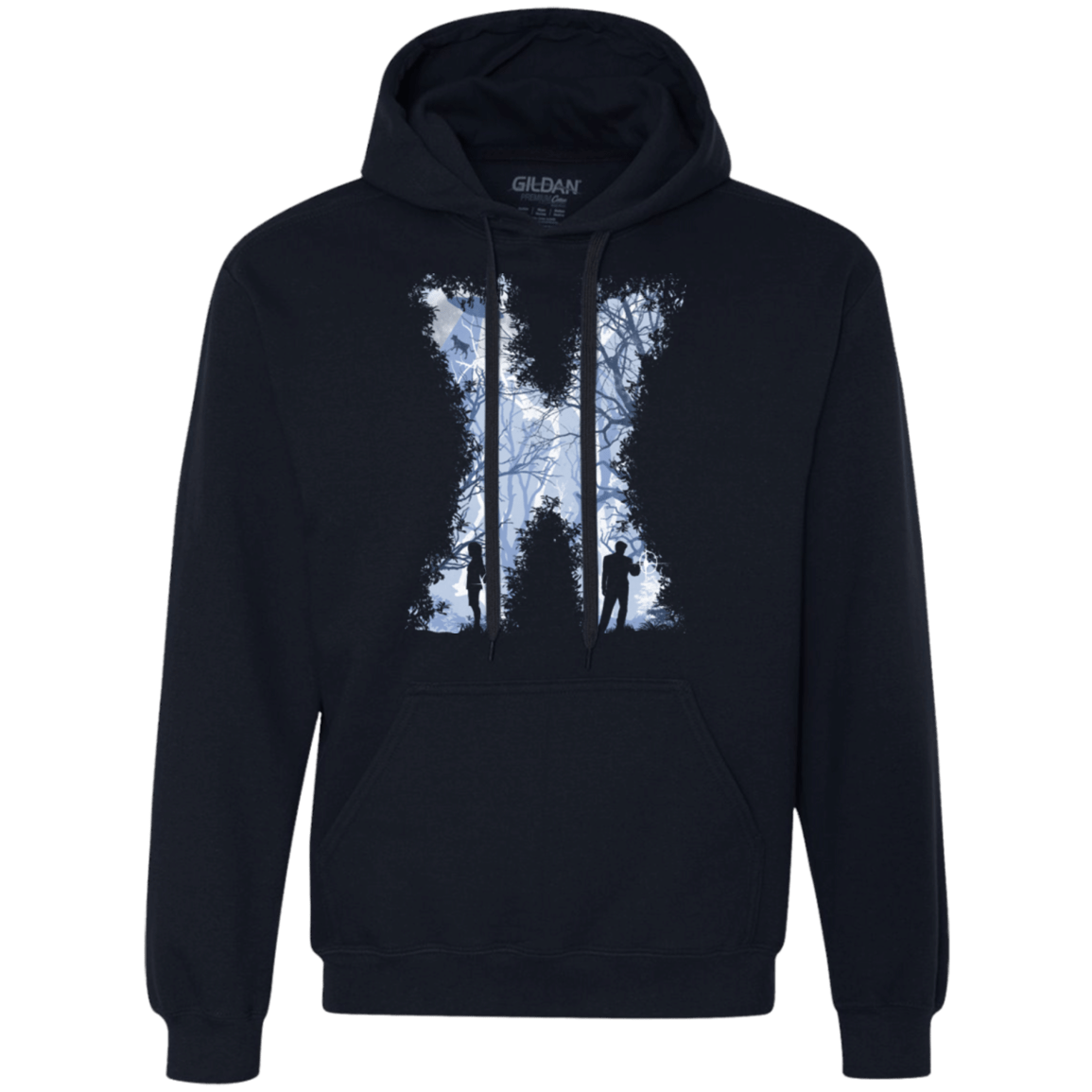 Sweatshirts Navy / Small X marks the spot Premium Fleece Hoodie