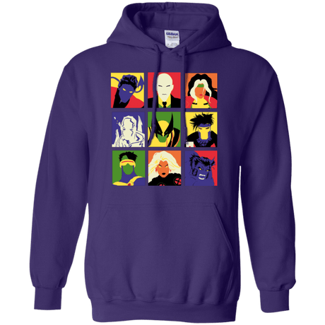 Sweatshirts Purple / Small X pop Pullover Hoodie