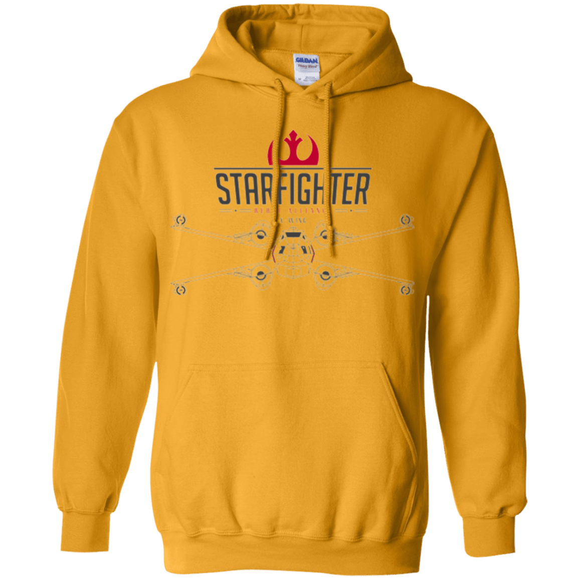 Sweatshirts Gold / Small X Wing Pullover Hoodie