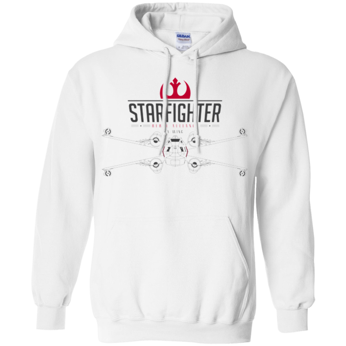 Sweatshirts White / Small X Wing Pullover Hoodie