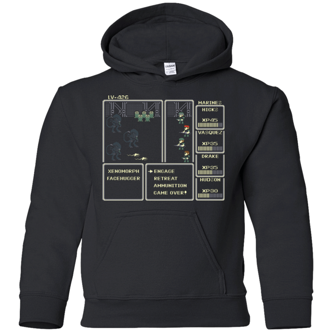 Sweatshirts Black / YS Xeno RPG Youth Hoodie