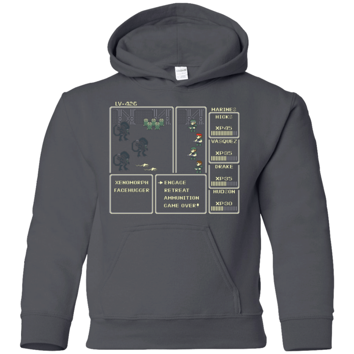 Sweatshirts Charcoal / YS Xeno RPG Youth Hoodie