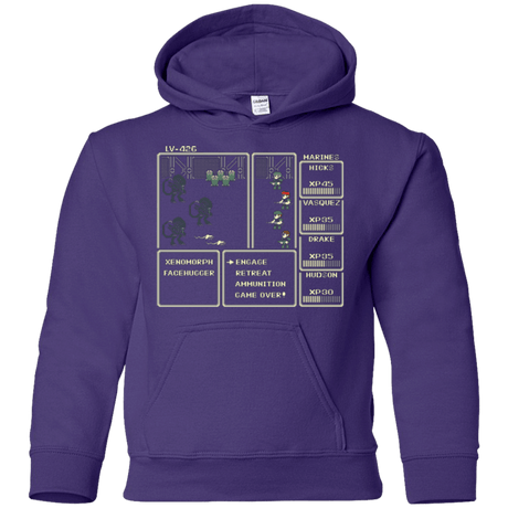 Sweatshirts Purple / YS Xeno RPG Youth Hoodie