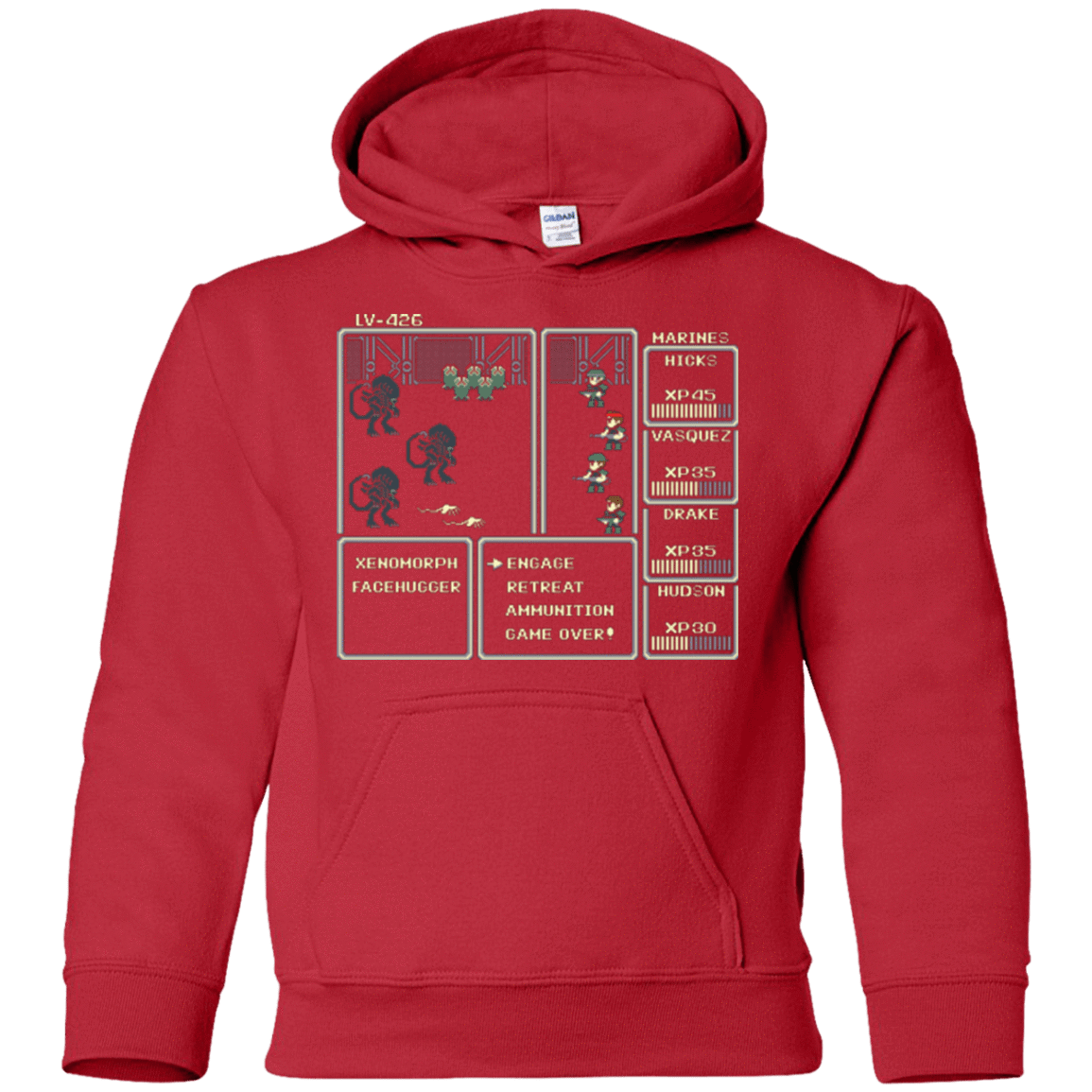 Sweatshirts Red / YS Xeno RPG Youth Hoodie