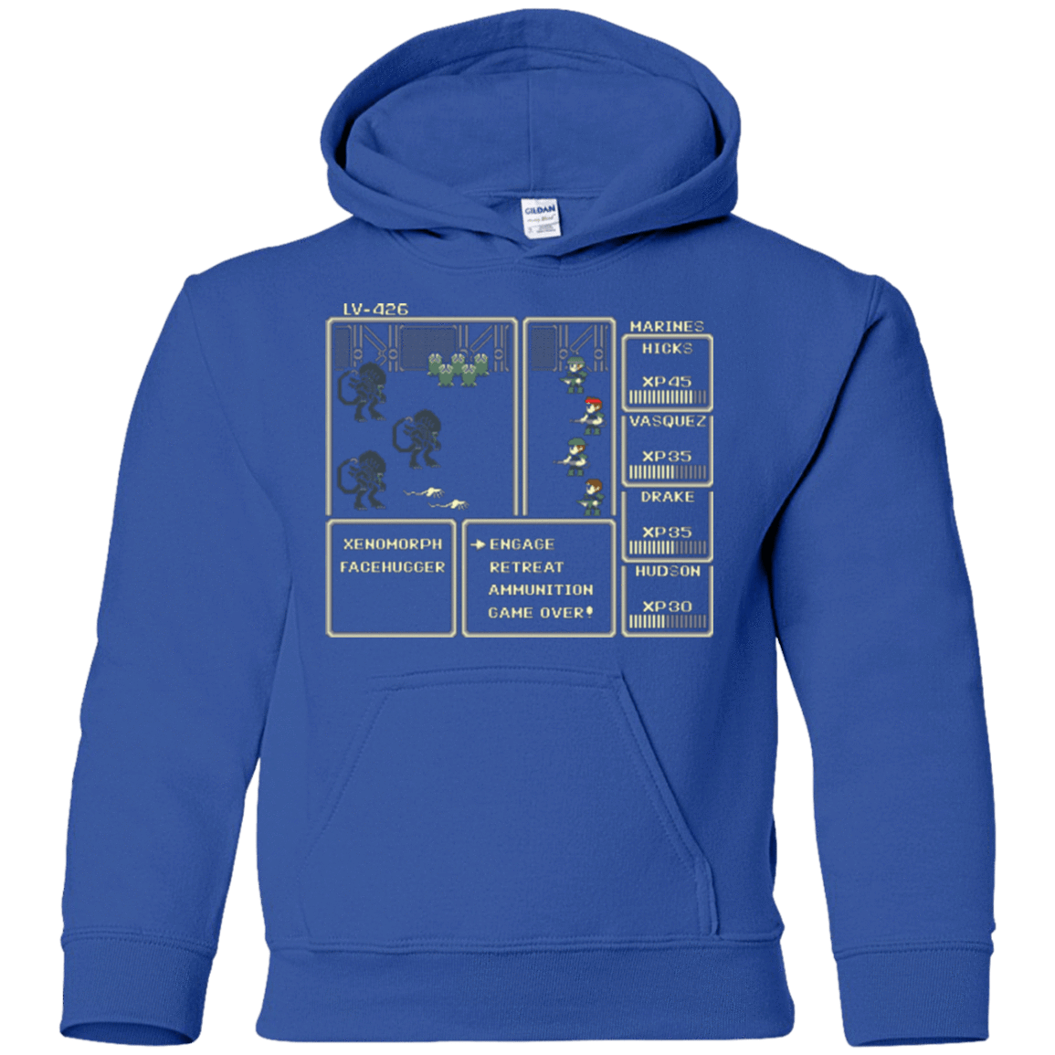 Sweatshirts Royal / YS Xeno RPG Youth Hoodie