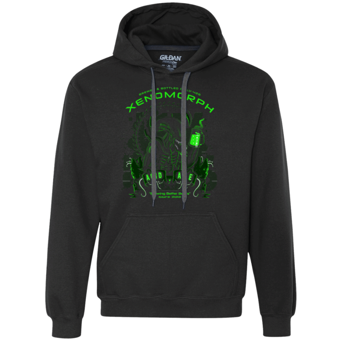 Xenos Acid Ale Premium Fleece Hoodie