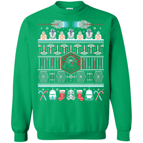 Sweatshirts Irish Green / Small Xmas Awakens Crewneck Sweatshirt
