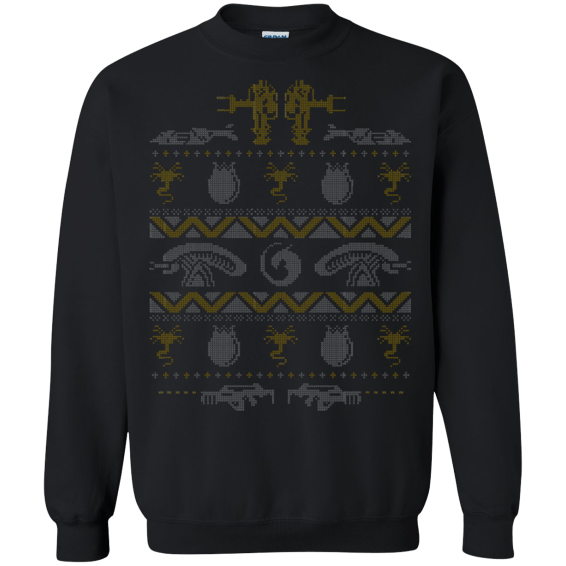 Sweatshirts Black / Small Xmas Bug Hunt Crewneck Sweatshirt