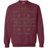 Sweatshirts Maroon / Small Xmas Bug Hunt Crewneck Sweatshirt