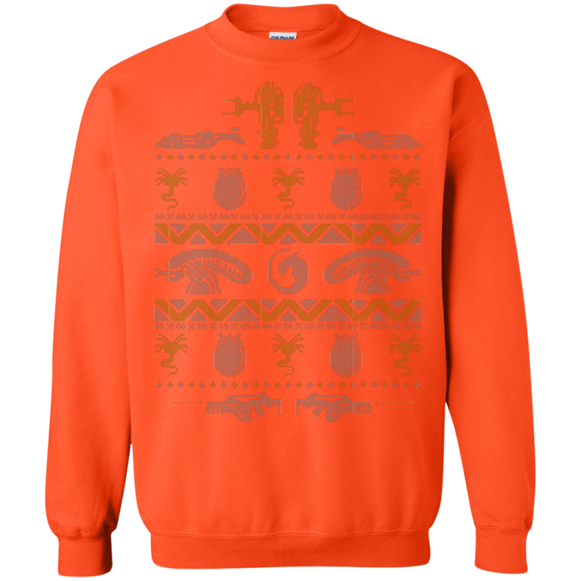 Sweatshirts Orange / Small Xmas Bug Hunt Crewneck Sweatshirt