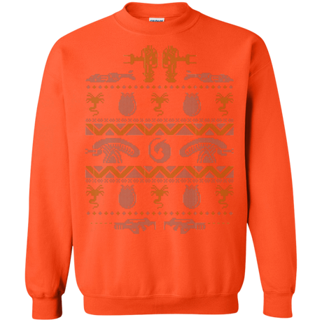 Sweatshirts Orange / Small Xmas Bug Hunt Crewneck Sweatshirt