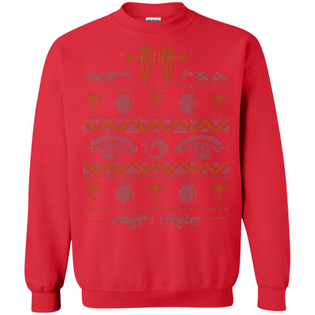 Sweatshirts Red / Small Xmas Bug Hunt Crewneck Sweatshirt