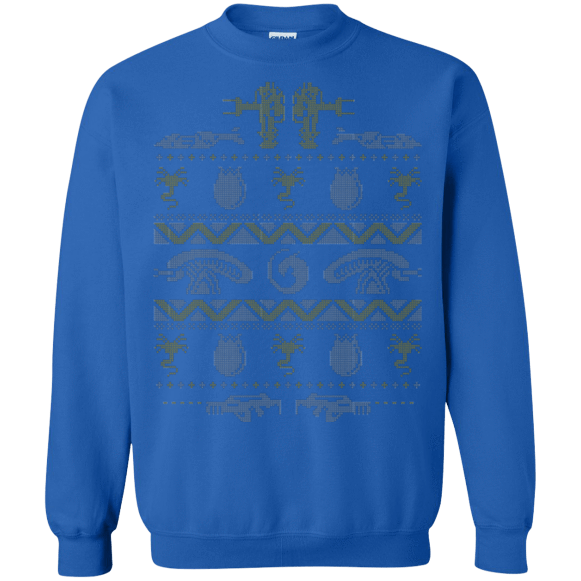 Sweatshirts Royal / Small Xmas Bug Hunt Crewneck Sweatshirt