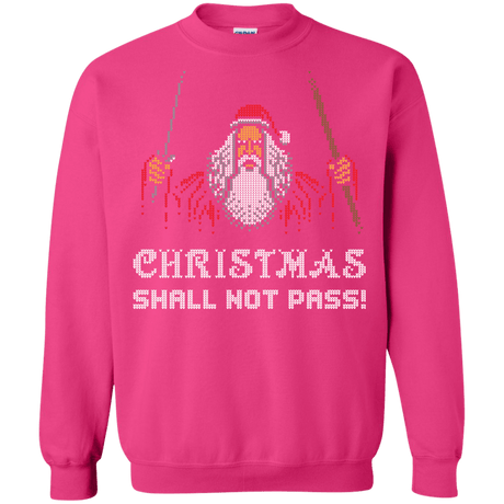 Sweatshirts Heliconia / Small Xmas shall not pass Crewneck Sweatshirt