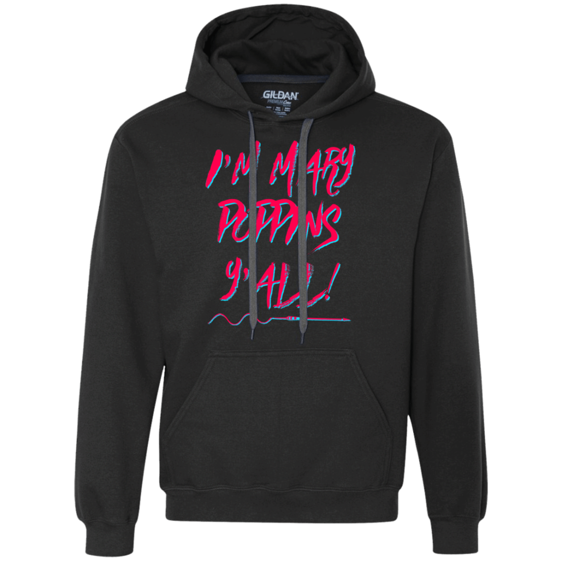 Sweatshirts Black / Small Y'all! Premium Fleece Hoodie