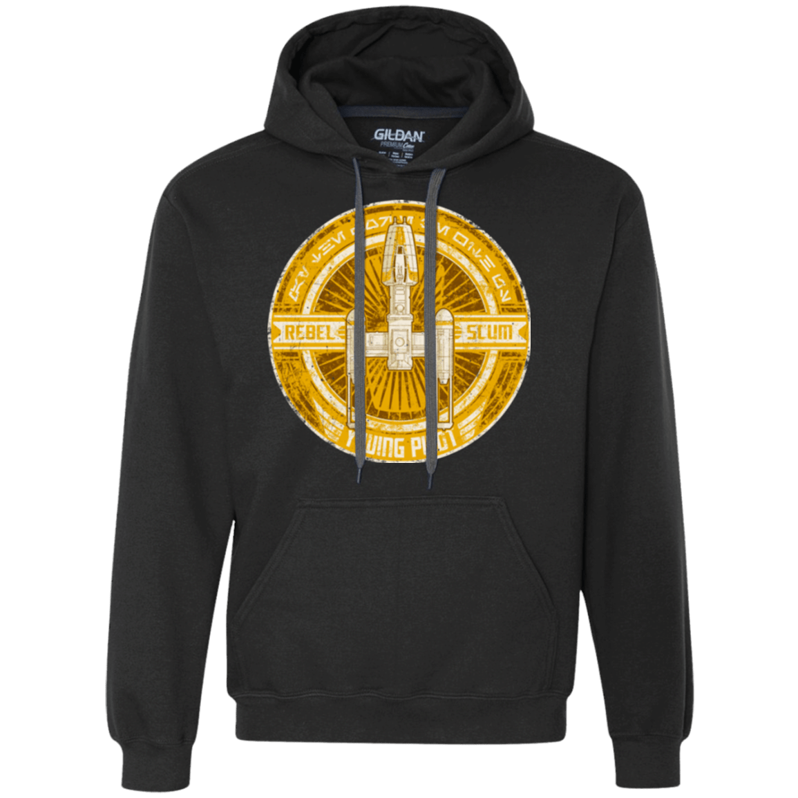 Sweatshirts Black / S Y-Wing Scum Premium Fleece Hoodie