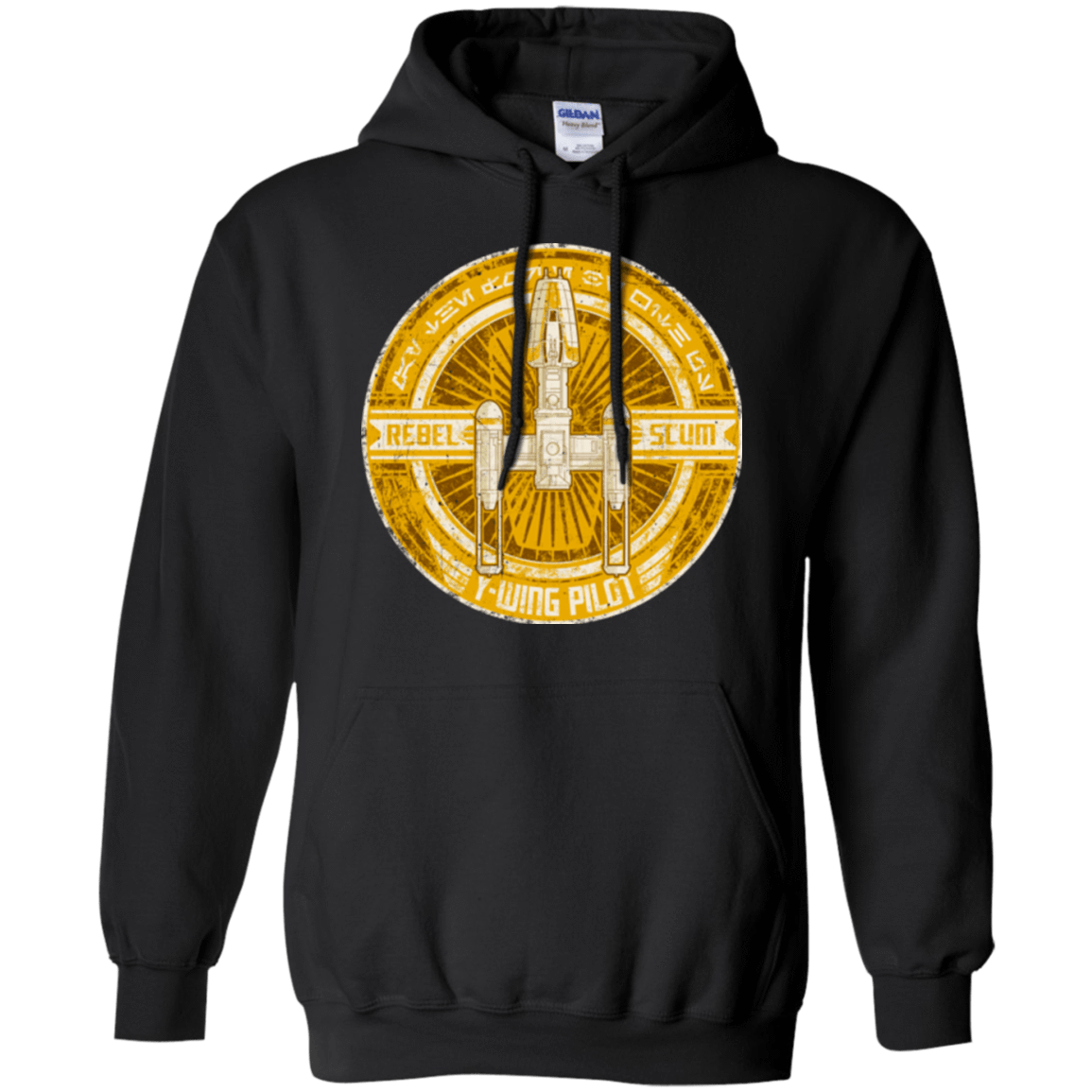 Sweatshirts Black / S Y-Wing Scum Pullover Hoodie