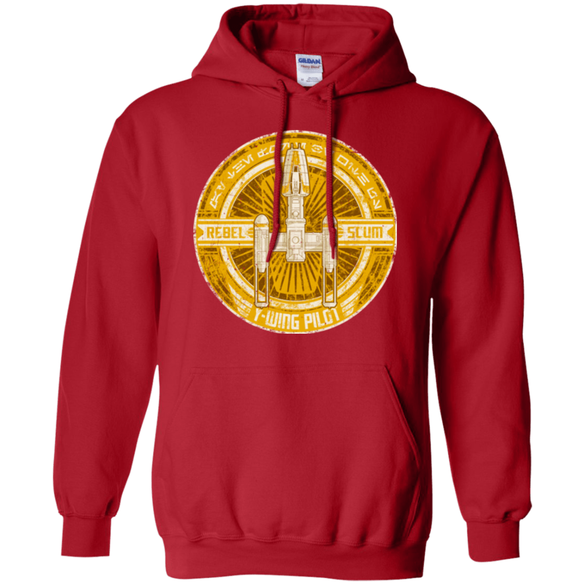 Sweatshirts Red / S Y-Wing Scum Pullover Hoodie