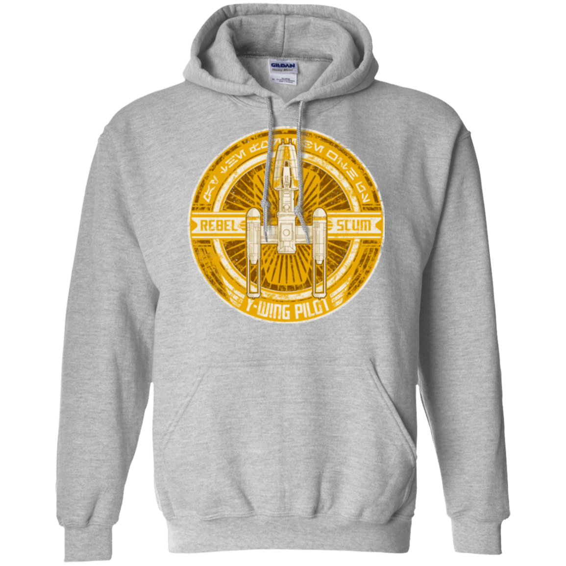 Sweatshirts Sport Grey / S Y-Wing Scum Pullover Hoodie