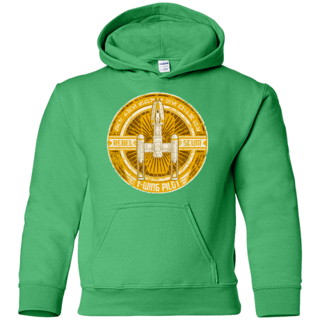 Sweatshirts Irish Green / YS Y-Wing Scum Youth Hoodie