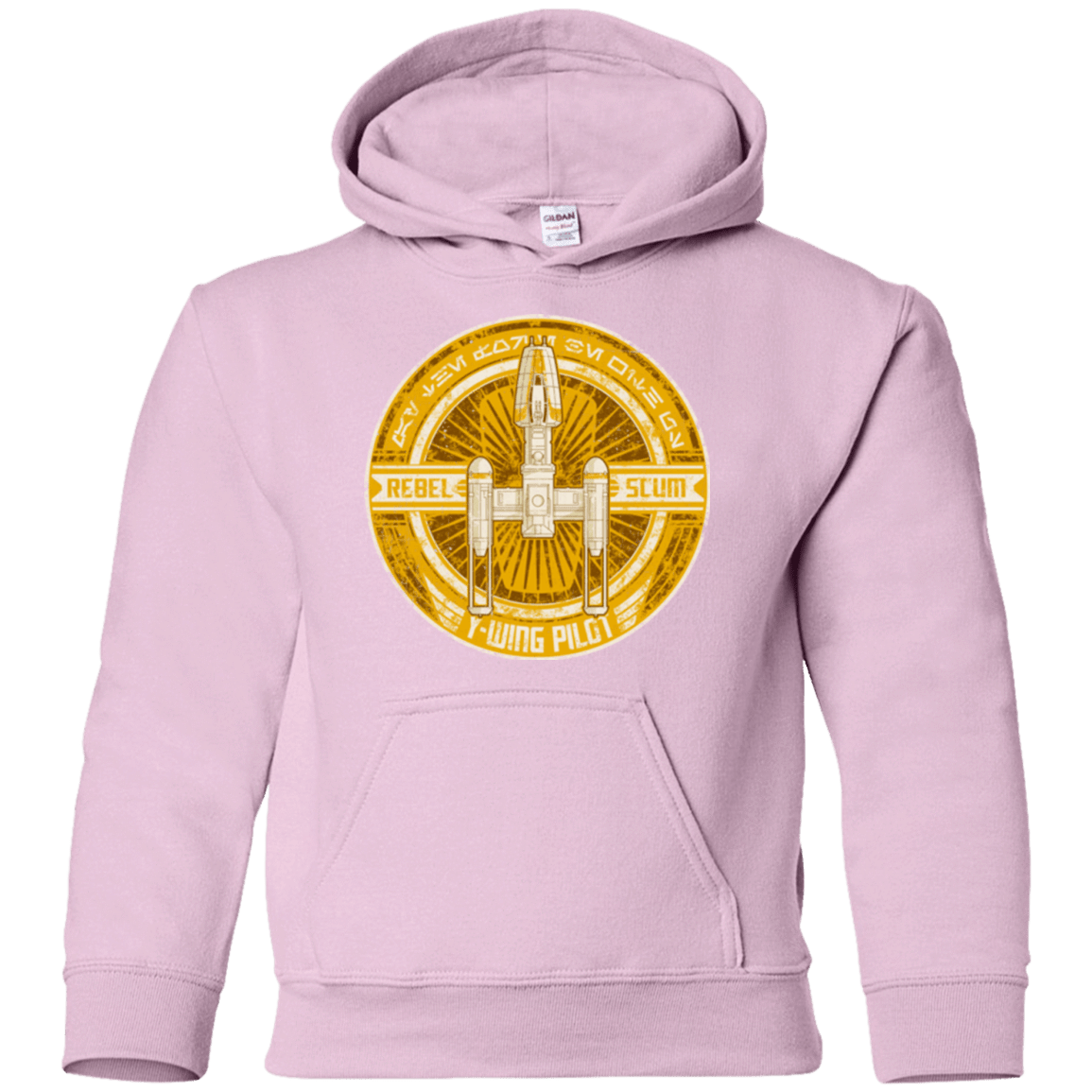 Sweatshirts Light Pink / YS Y-Wing Scum Youth Hoodie