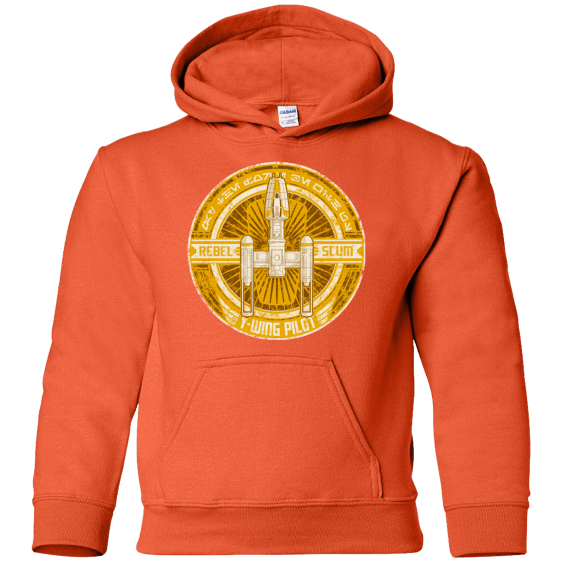 Sweatshirts Orange / YS Y-Wing Scum Youth Hoodie