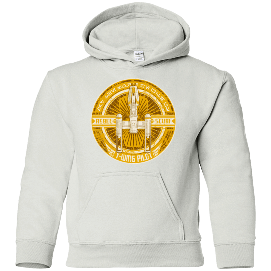 Sweatshirts White / YS Y-Wing Scum Youth Hoodie