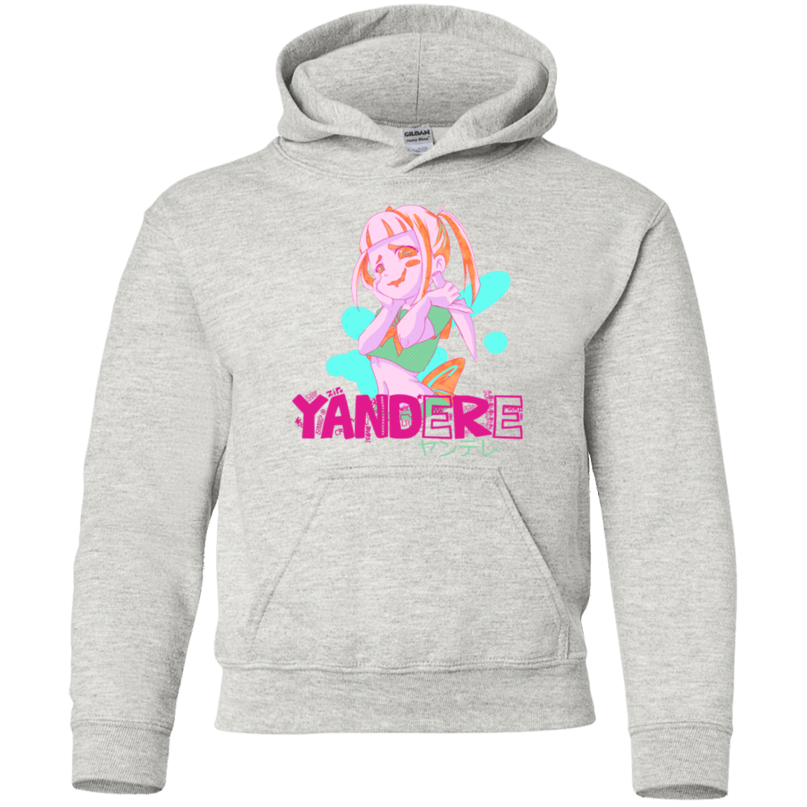 Sweatshirts Ash / YS Yandere Youth Hoodie