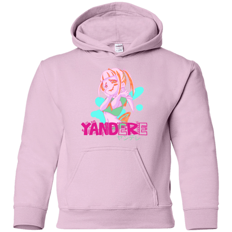 Sweatshirts Light Pink / YS Yandere Youth Hoodie