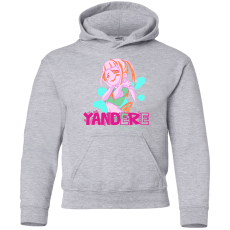 Sweatshirts Sport Grey / YS Yandere Youth Hoodie