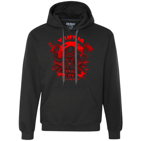 Sweatshirts Black / Small Yautjas Jungle IPA Premium Fleece Hoodie