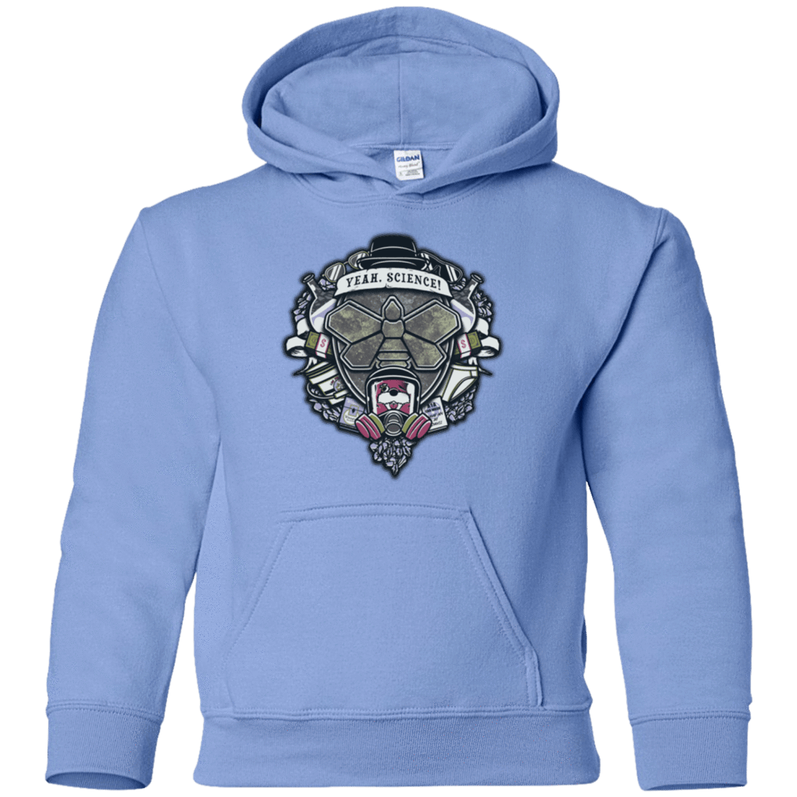 Sweatshirts Carolina Blue / YS Yeah, Science! Youth Hoodie