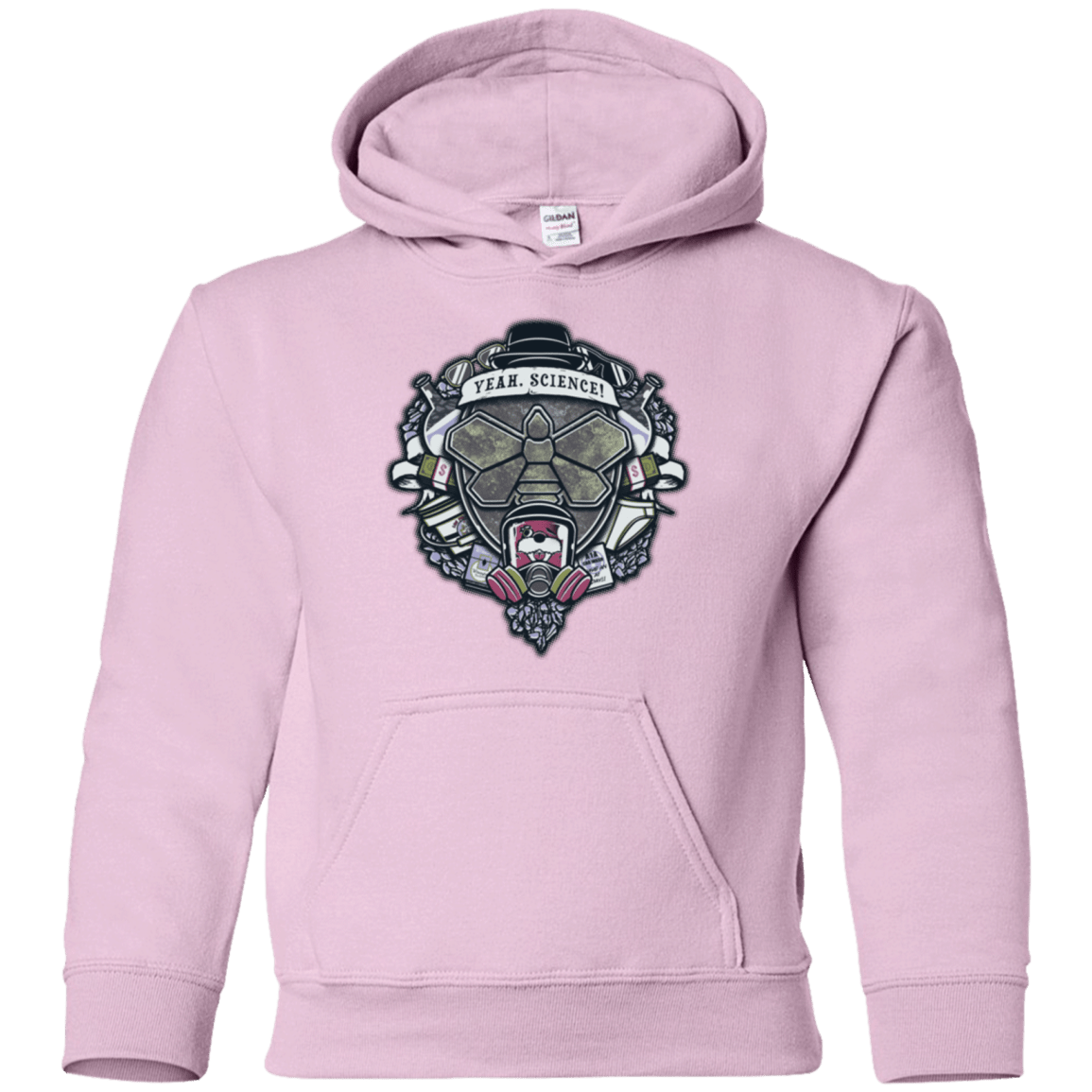 Sweatshirts Light Pink / YS Yeah, Science! Youth Hoodie