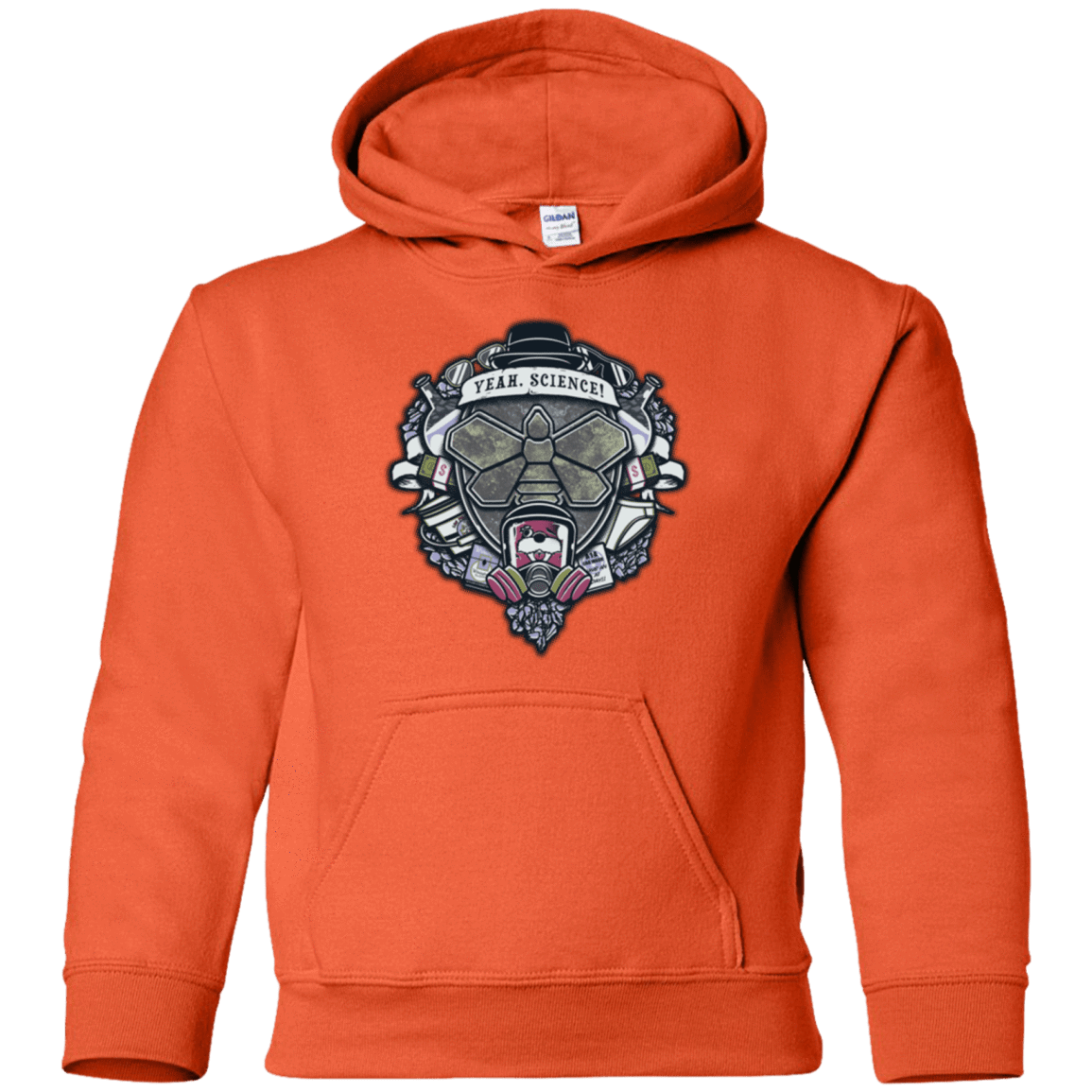 Sweatshirts Orange / YS Yeah, Science! Youth Hoodie