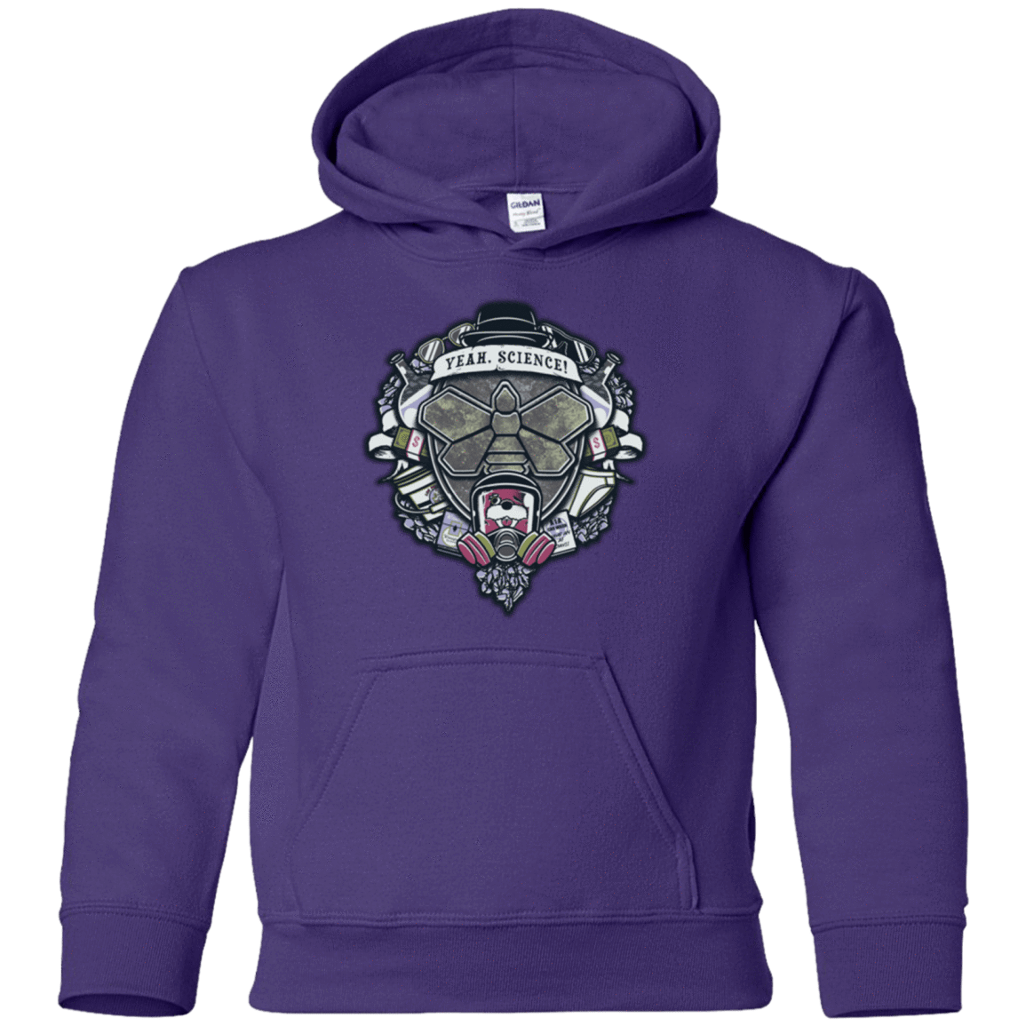 Sweatshirts Purple / YS Yeah, Science! Youth Hoodie