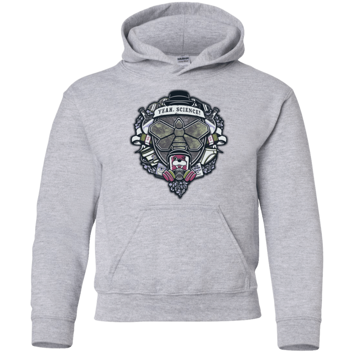 Sweatshirts Sport Grey / YS Yeah, Science! Youth Hoodie