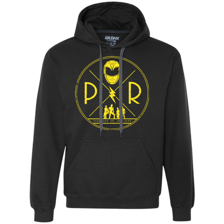 Sweatshirts Black / Small Yellow Power Premium Fleece Hoodie