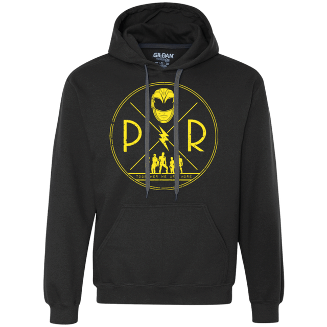 Sweatshirts Black / Small Yellow Power Premium Fleece Hoodie