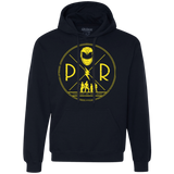 Sweatshirts Navy / Small Yellow Power Premium Fleece Hoodie