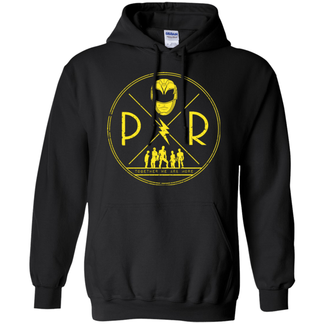 Sweatshirts Black / Small Yellow Power Pullover Hoodie