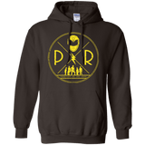 Sweatshirts Dark Chocolate / Small Yellow Power Pullover Hoodie