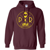 Sweatshirts Maroon / Small Yellow Power Pullover Hoodie