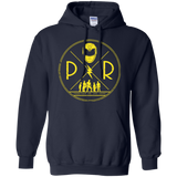 Sweatshirts Navy / Small Yellow Power Pullover Hoodie