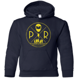 Sweatshirts Navy / YS Yellow Power Youth Hoodie